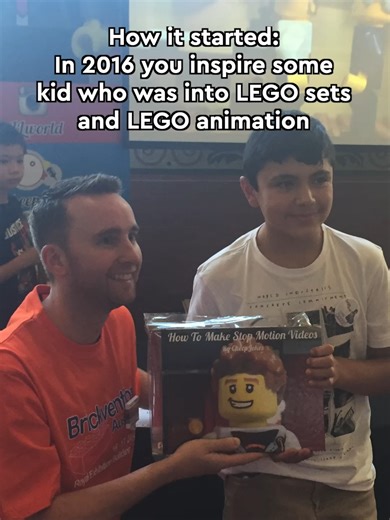 From LEGO Lovers to Creators: Mason and Andrew's Journey