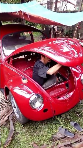 1969 VW Bug Hood Latch Adjustment