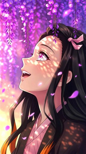 nezuko shorts 😍🥰 demon slayer nezuko beauty shorts 🥺😍#demonslayer #nezuko #tanjiro #nezukokamado