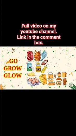 GO GROW GLOW FOODS #GOFROWGLOWFOODS