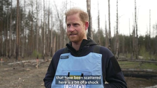 Prince Harry trials cutting-edge tech in Ukraine | Zaid Zaid