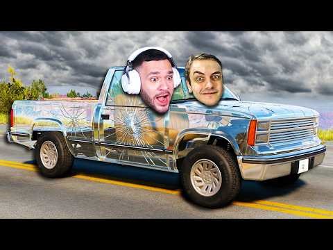 MACHINE BUILT a GLASS CAR! BeamNG.drive MP