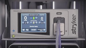 Stryker PneumoClear 50L Insufflator: In-Service, Smoke Evacuation, and Desufflation Instructions