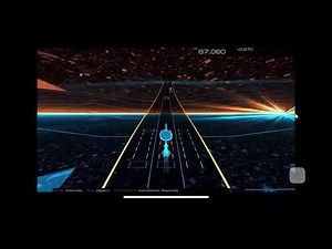 Audiosurf 2 Ep. 3320: Kevin Abstract - Peach. 205K score. Mono Turbo.