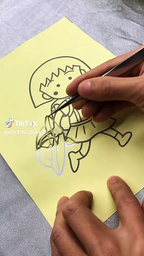 ちびまる子ちゃんの癒し系塗り絵