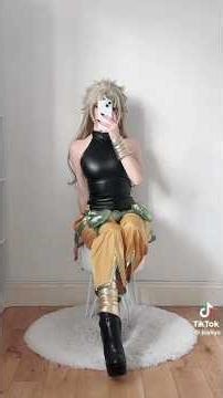 Dio Brando struck by female lightning #cosplay #jjba