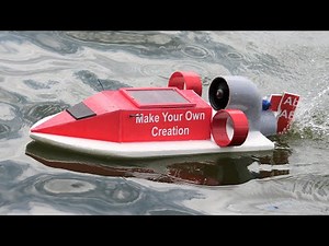 How To Make a RC Boat - Jet Boat - Make Your Own Creation