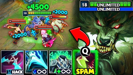 TC Zwag - 这个沃里克出装给你无限的血量和法力......（你真的死不了）