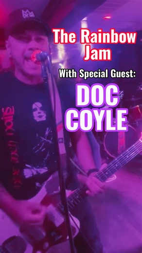 The Legendary Doc Coyle pulls up to The Rainbow Rock Jam for some Alice In Chains!