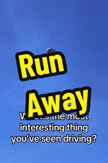 Exciting Sightings While Driving: Capital One Blimp