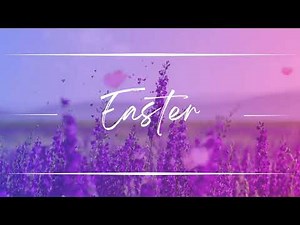 EASTER - Spring Butterfly Series - Church Motion Background/ Loop