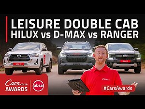 Isuzu D-Max vs Ford Ranger vs Toyota Hilux - Leisure Double-Cab Category Comparison #CarsAward
