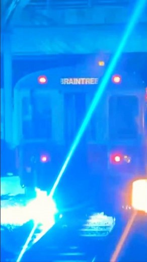 MBTA Red Line Train Breaks down (Before and After)