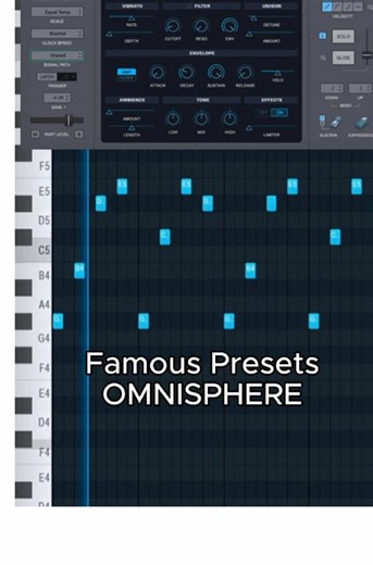 Using omnisphere is a cheatcode 🫩 #flstudio #famouspresets #producerlife #omnisphere #musicproducer