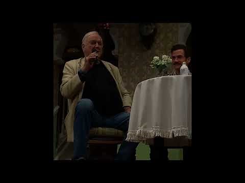 John Cleese and the cast of Fawlty Towers at the Apollo Theatre in London’s West End