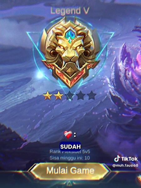 Coba Kejar Mythic di Mobile Legends