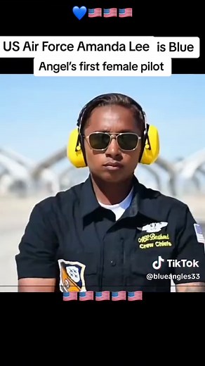 Amanda Lee The First Female Blue Angels Fighter Pilot #usnavy #blueangels #usairforce #fighterjet #usnavy