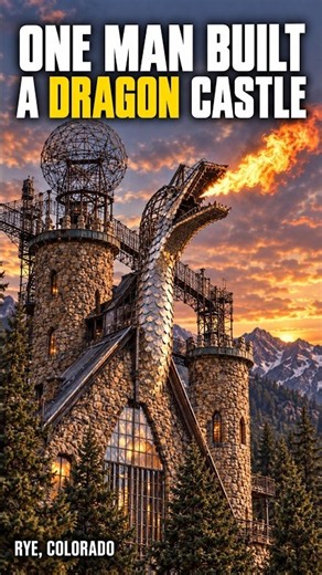 Bishop Castle Colorado The Hand Built Stone Castle With a Fire-Breathing Dragon