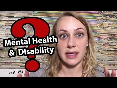 Mental health and disability!
