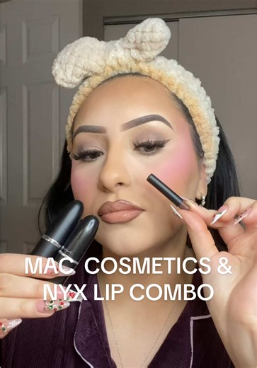 Lip Combo Tutorial 💋 @maccosmetics Shade/ Taupe Matte Lipstick & Crème D’Nude Satin Lipstick @NYX Professional Makeup Lip Liner shade/ Maison #lipcombo#lipcombotutorial#maccosmetics#nyxcosmetics#fypシ゚viral