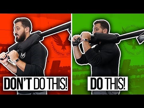 How To Use a Safety Squat Bar | Mistakes, Tips & Programming