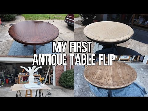 I RUINED MY FIRST FURNITURE FLIP UGH! It started out Great...I can't believe it went downhill Part I