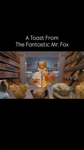 Happy Thanksgiving! Here’s a toast from Wes Anderson’s The Fantastic Mr. Fox, a perfect cozy fall watch, and it’s on Disney . | Disney History Channel