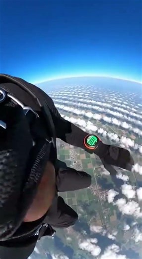 Helmet Cam: Insane Skydiving Freefall – Raw First-Person Jump!