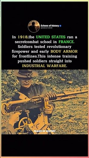 America’s Experimental Body Armor in 1918 #history #facts