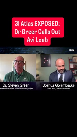 Dr. Steven Greer joined me to break down the latest 3I/Atlas “mothership” hype-- this segment is part of a longer interview you can watch for free here: https://shorturl.at/rizcC 🎟️ UPDATE: We’ve extended Early Bird Pricing for Dr. Steven Greer’s UAP Disclosure & CE5 Contact event at GaiaSphere — now through October 9! 👉 Get your tickets here: https://www.gaia.com/lp/greer-2025 #ufo #aliens #disclosure #ufos #3iatlas #uap | Josh Golembeske