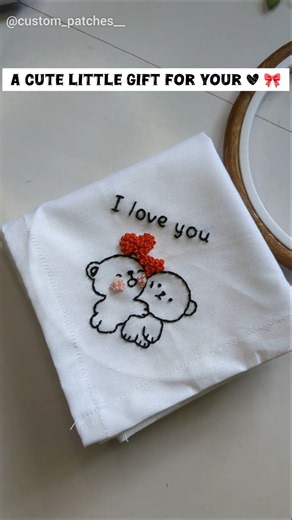 Beautiful elegant embroidery design #shortvideo #crochet #handbroidery