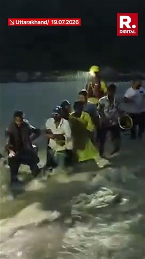 Dehradun Rescue: SDRF Saves 7 People Stranded On Swollen River Island Near Santala Devi Temple