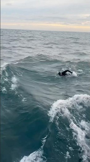 1,000 mile swim around Iceland, BUT the Arctic weather isn’t making it easy for us 🇮🇸