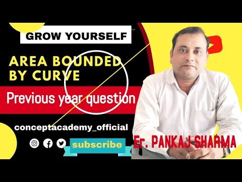 Area Bounded by the Curve Class 12 | Definite Integration Made Easy | CBSE & JEE