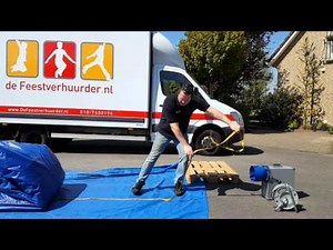 afbouwen springkussen de feestverhuurder