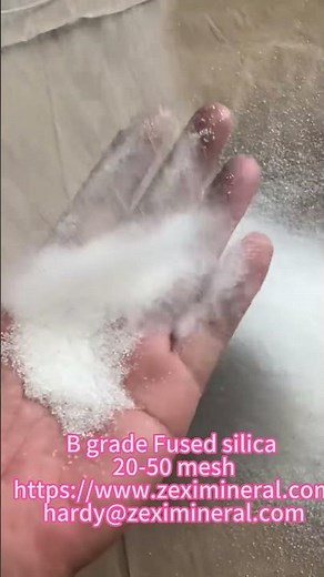 B Grade Fused Silica 20–50 Mesh | Silica Powder for Refractory & Casting,reqpaire glass furance