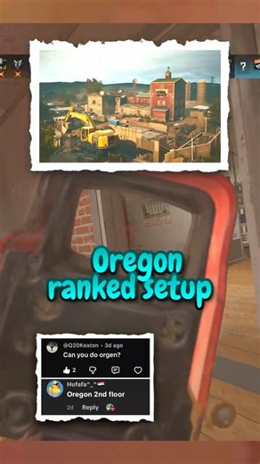 oregon RANKED setup in 30s💝#rainbowsixsiege #cloudedb #r6guide #fyp #oregon #y11s2 #r6 #r6klippin