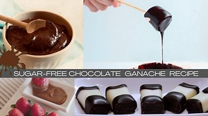 Easy to make Sugar Free Ganache recipe - The Naked Diabetic