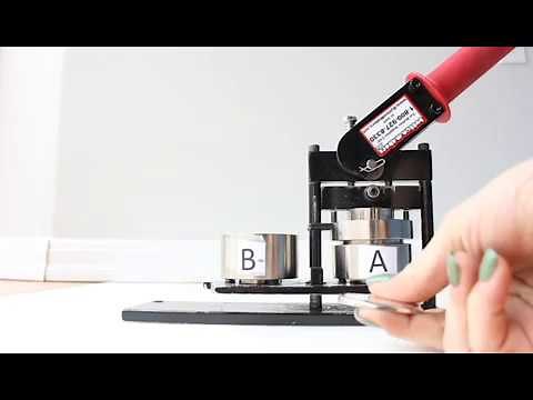 How to UnJam a Button Maker without tools