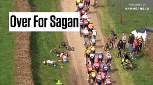 Peter Sagan crashes in his last Paris-Roubaix, in 2023, and he eventually abandons. Presented by Hammerhead More coverage here: https://flosports.link/3zDVBu4 | FloBikes