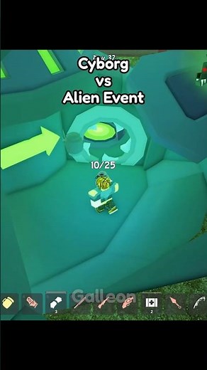 Cyborg vs Alien Mothership 👽🛸 | 99 Nights in the Forest