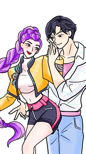 KPOP DEMON HUNTERS Sticker Jinu And Rumi Perform On Stage | Sticker Book DIY