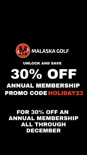 We've teamed up with our official partner Rapsodo Golf 🤩 and we're giving you a chance to win the MLM2PRO™ golf launch monitor! Purchase the annual Malaska Golf Membership for 30% OFF by entering HOLIDAY23 at checkout, become a member, and be entered into a drawing to win! Visit https://malaskagolf.com/pages/2023-holiday-promotion to learn more about getting multiple entries into the drawing! The winner will be announced on 12/31! If you're already in the market to purchase an MLM2PRO™, buy one