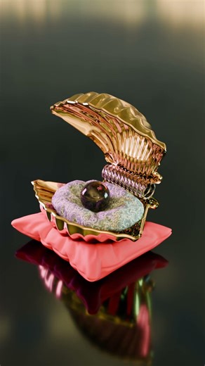 The Golden Shell | Infinite Pearl Loop