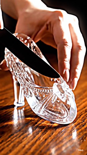 Cinderella’s Chocolate Shoe | Magical Molten Lava Surprise ✨🍫👠 #ytshorts #chocolate