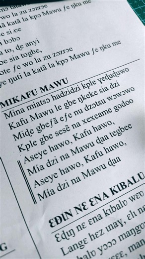 Mikafu Mawu #ewechoralmusicwithsam #ewechoralsongs #eeptcantique | ewe chorale songs
