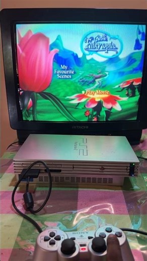 Playing dvd movie on my ps2 #retrogaming #oldgames #retro #gaming
