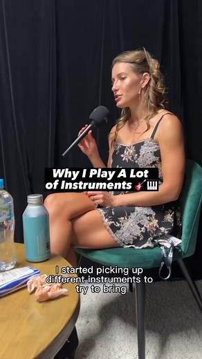 Behind my love for different instruments #musician #musicnerd #multiinstrumentalist | Caroline Jones