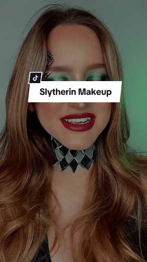 Powerful Slytherin Makeup Transformation