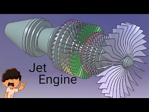 How to work Turbo Jet engine. 3d animated video. @learningwithanimation7890